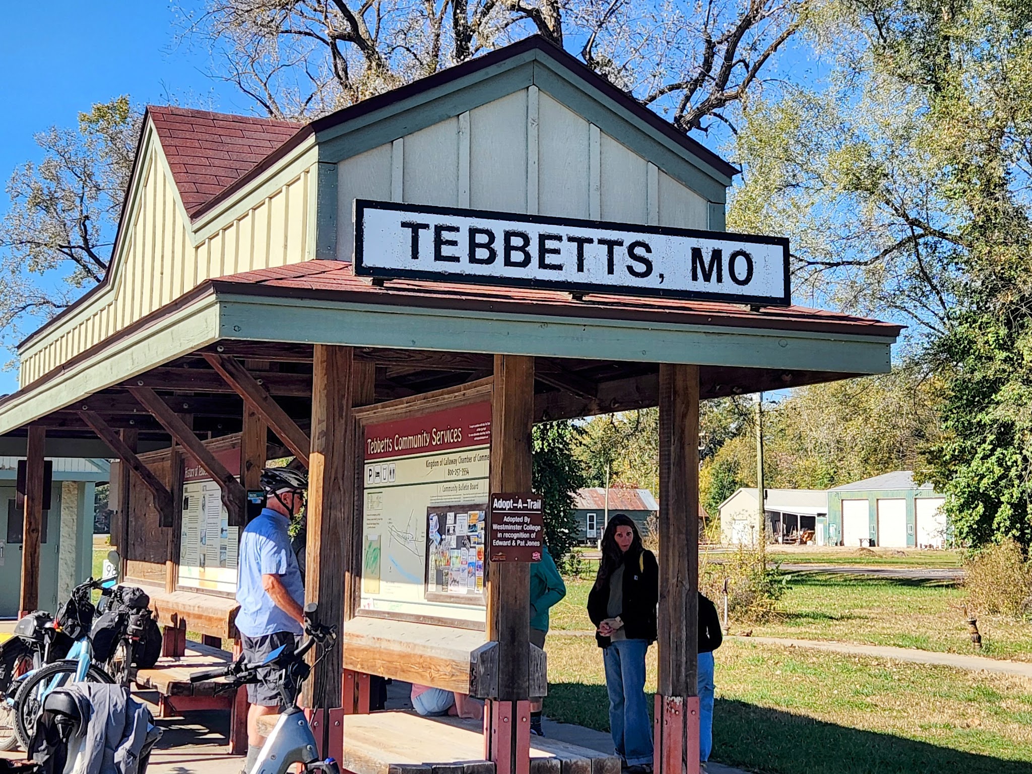 Katy Trail - Tebbetts Trailhead - Tebbetts, MO