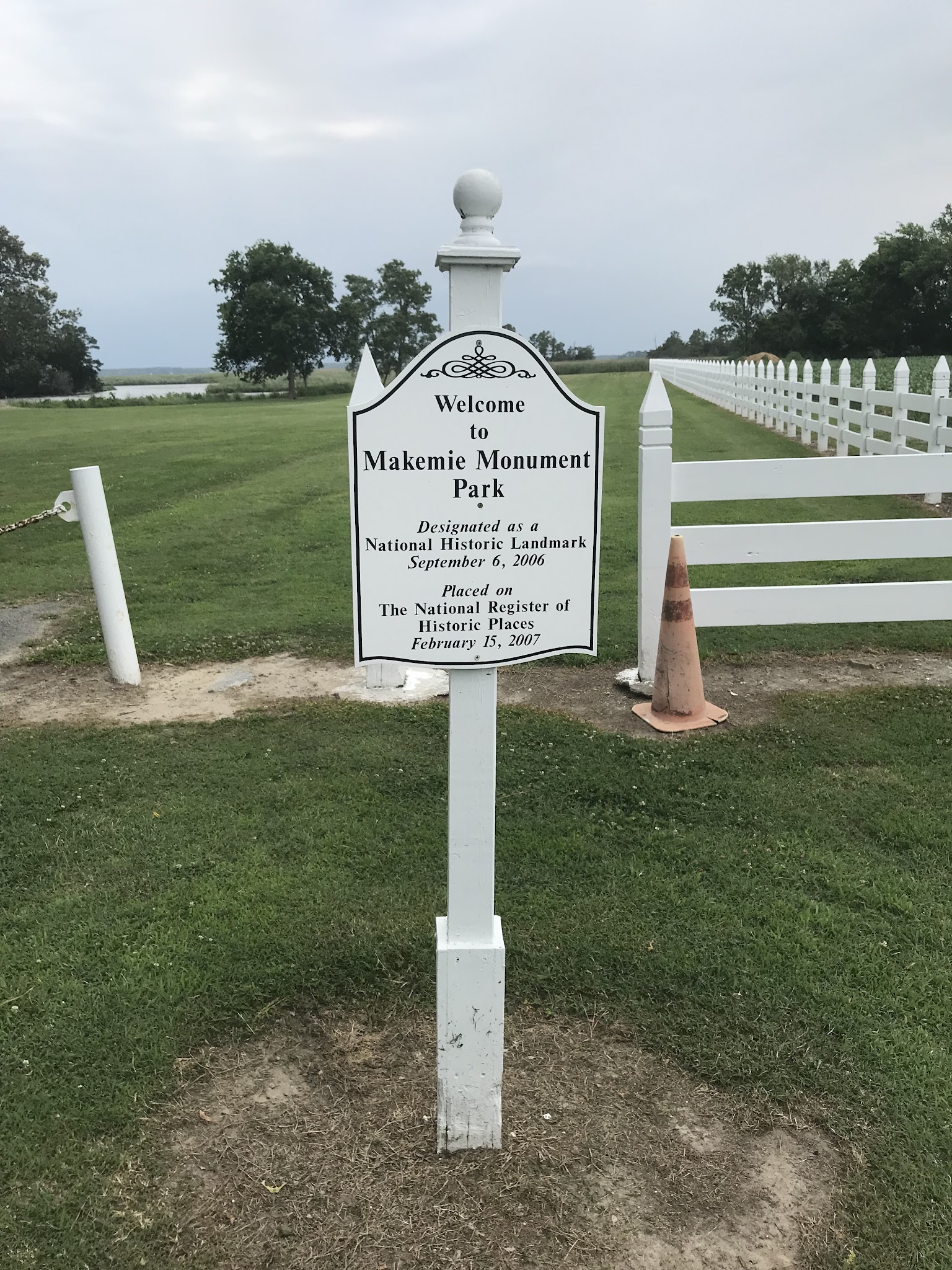 Makemie Monument Park - TEMPERANCEVLE, VA