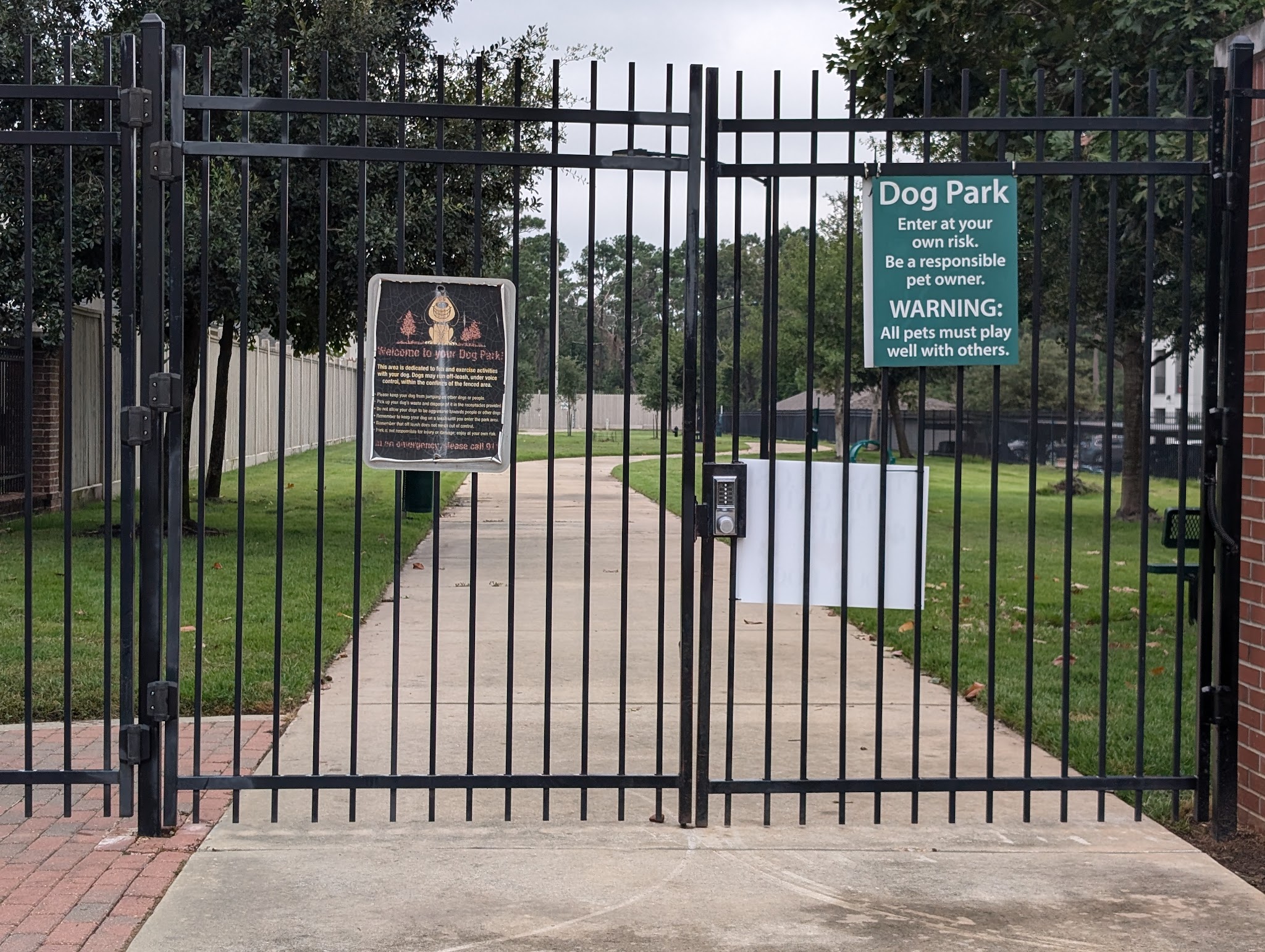 Woodmill Dog Park - The Woodlands, TX