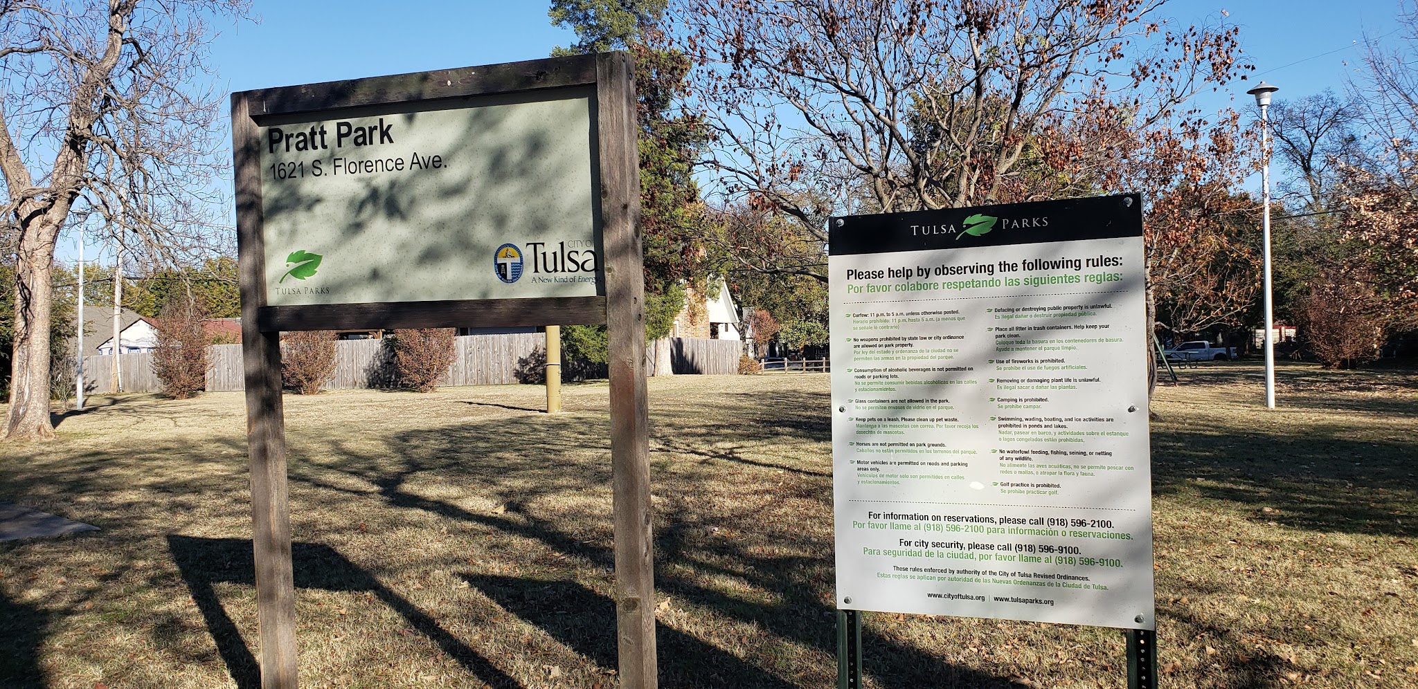 Pratt Park - Tulsa, OK