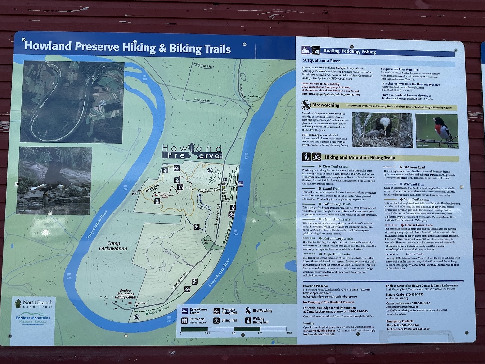 Vosburg Neck State Park - Tunkhannock, PA