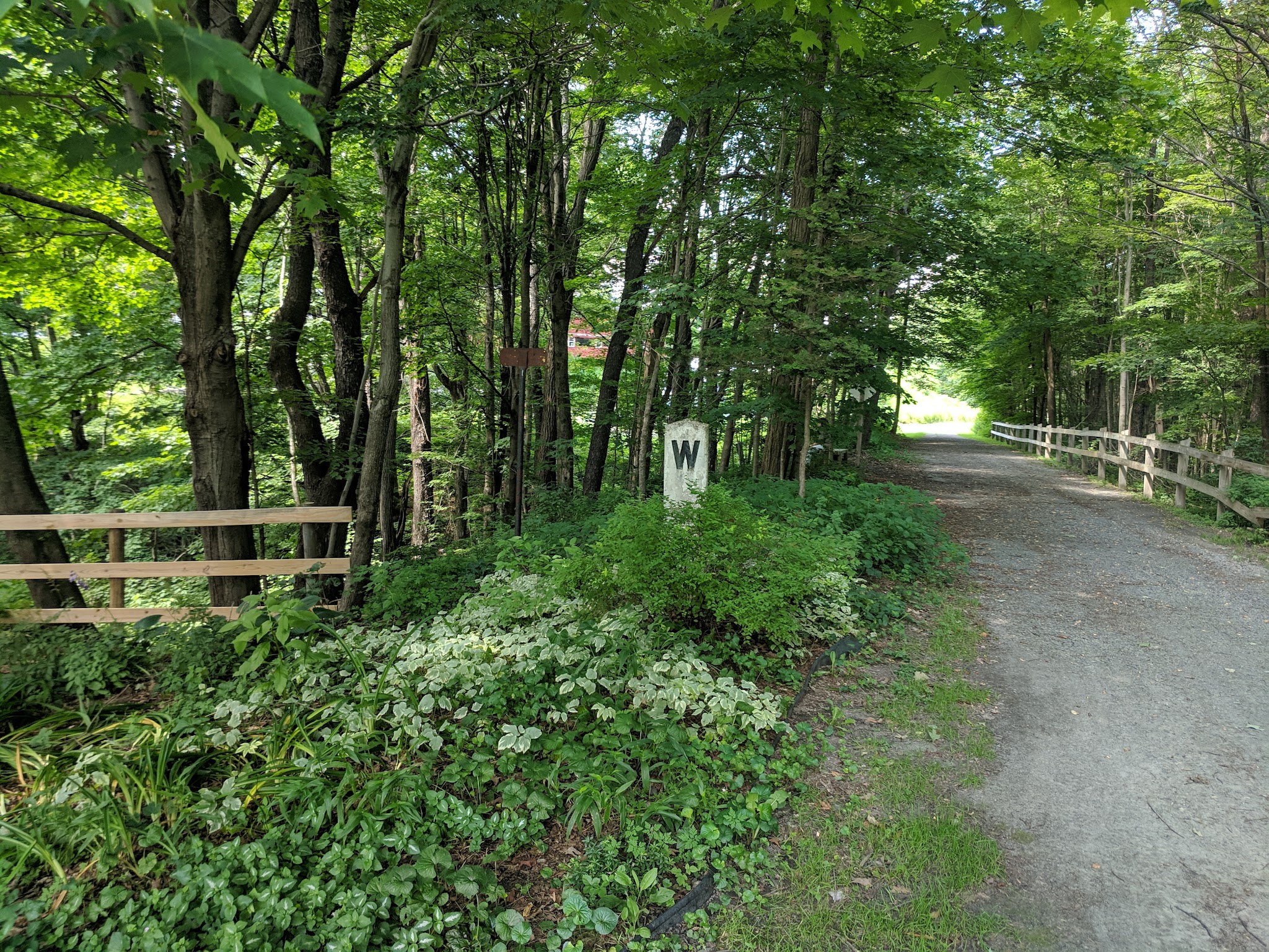 D&H Rail-Trail, Union Dale Trailhead - Union Dale, PA