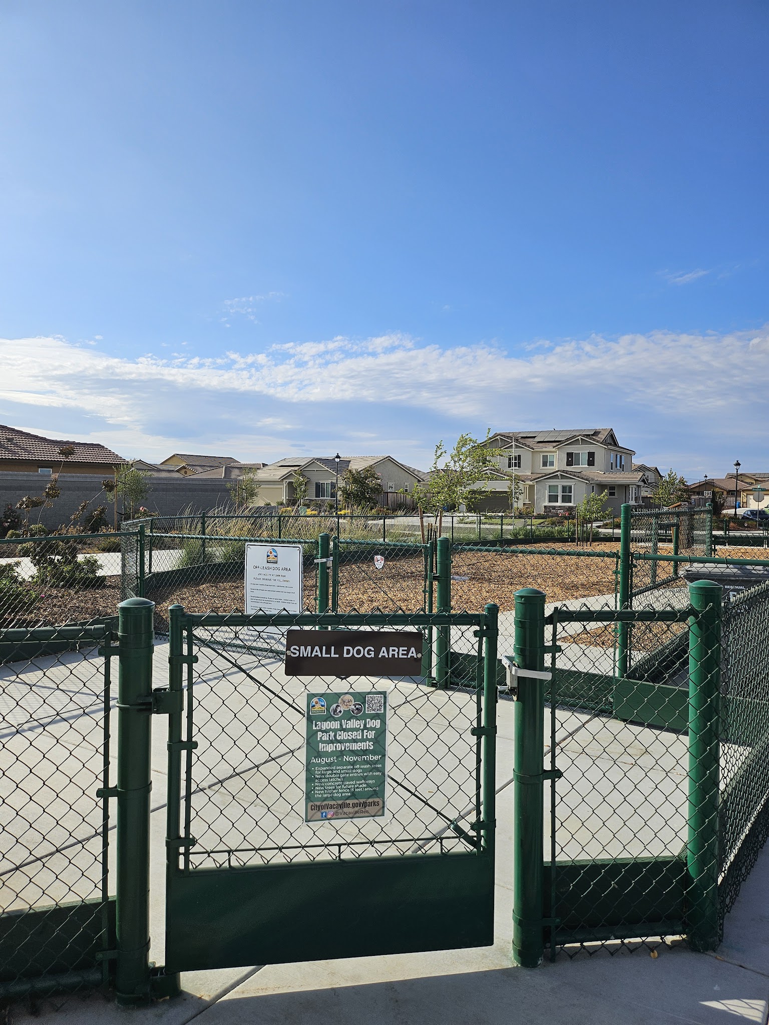 Owl Park Off-Leash Facility - Vacaville, CA