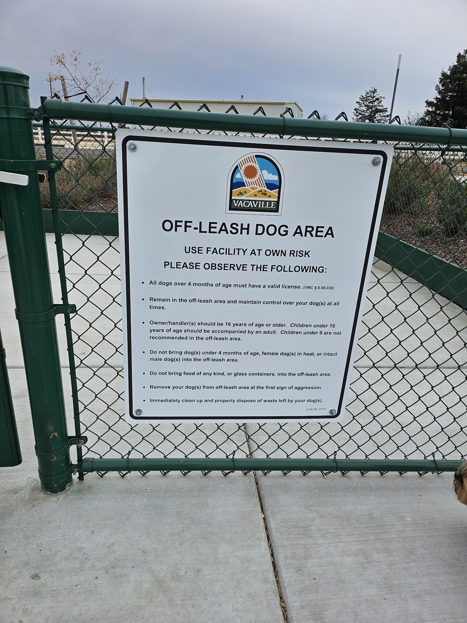 Owl Park Off-Leash Facility - Vacaville, CA