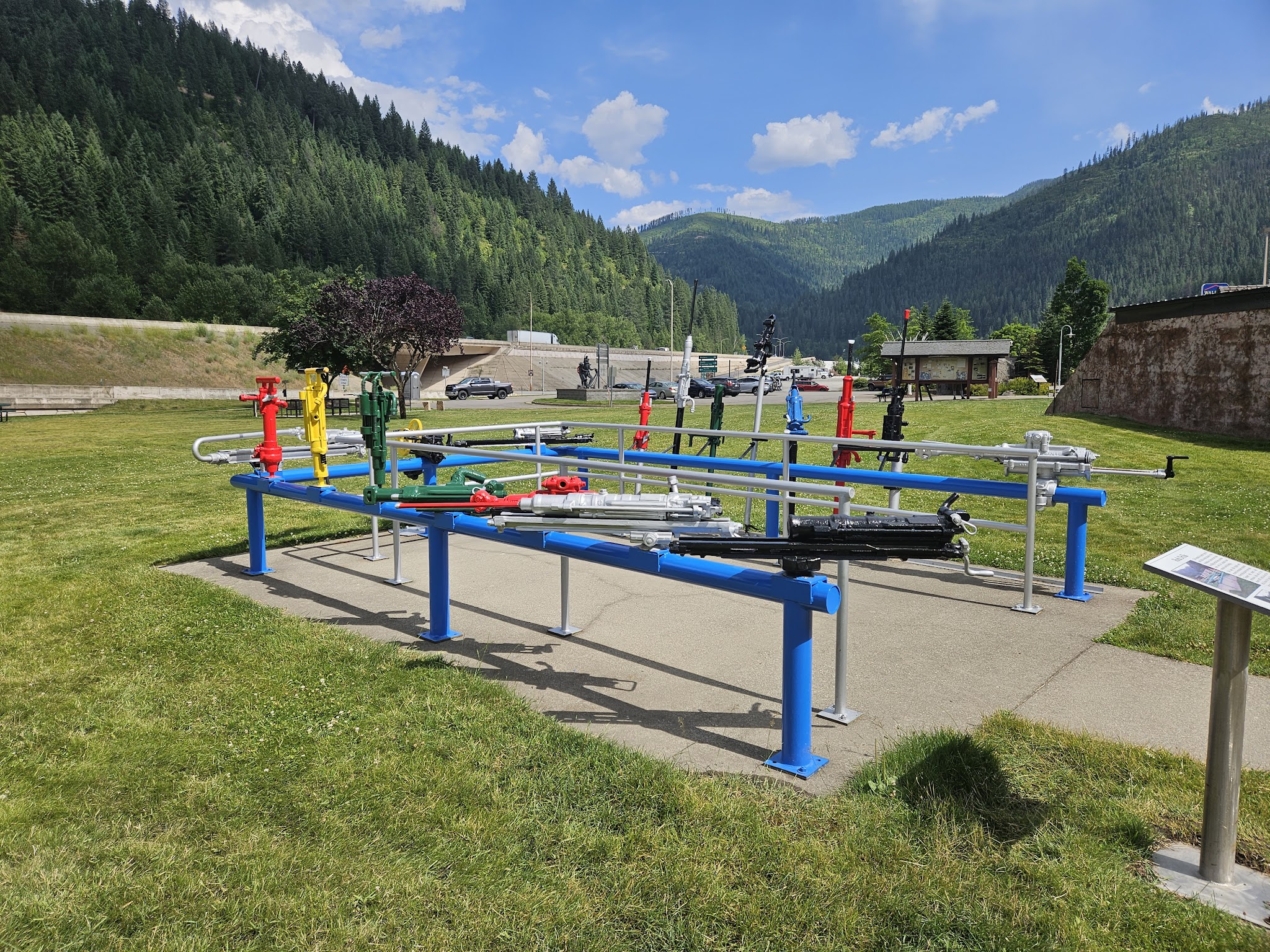 Parking Area and Silver History Site - Wallace, ID