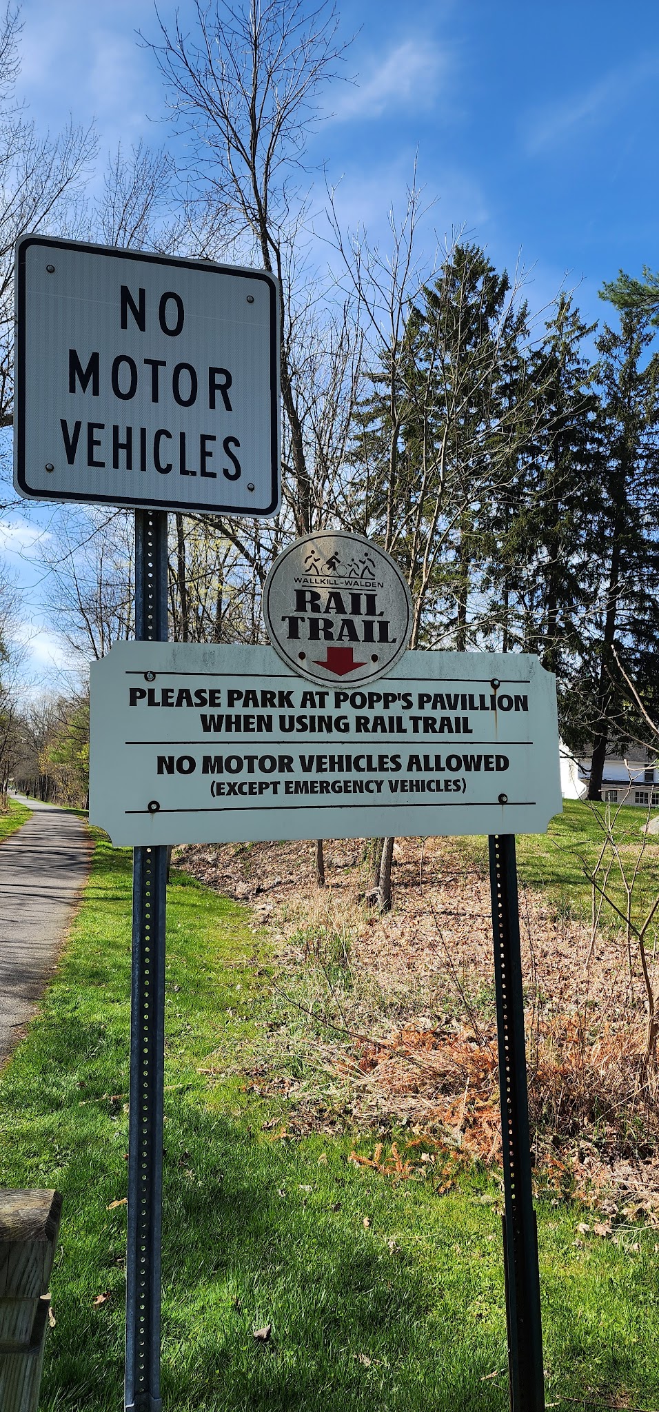 Walden-Wallkill Rail Trail start - Wallkill, NY