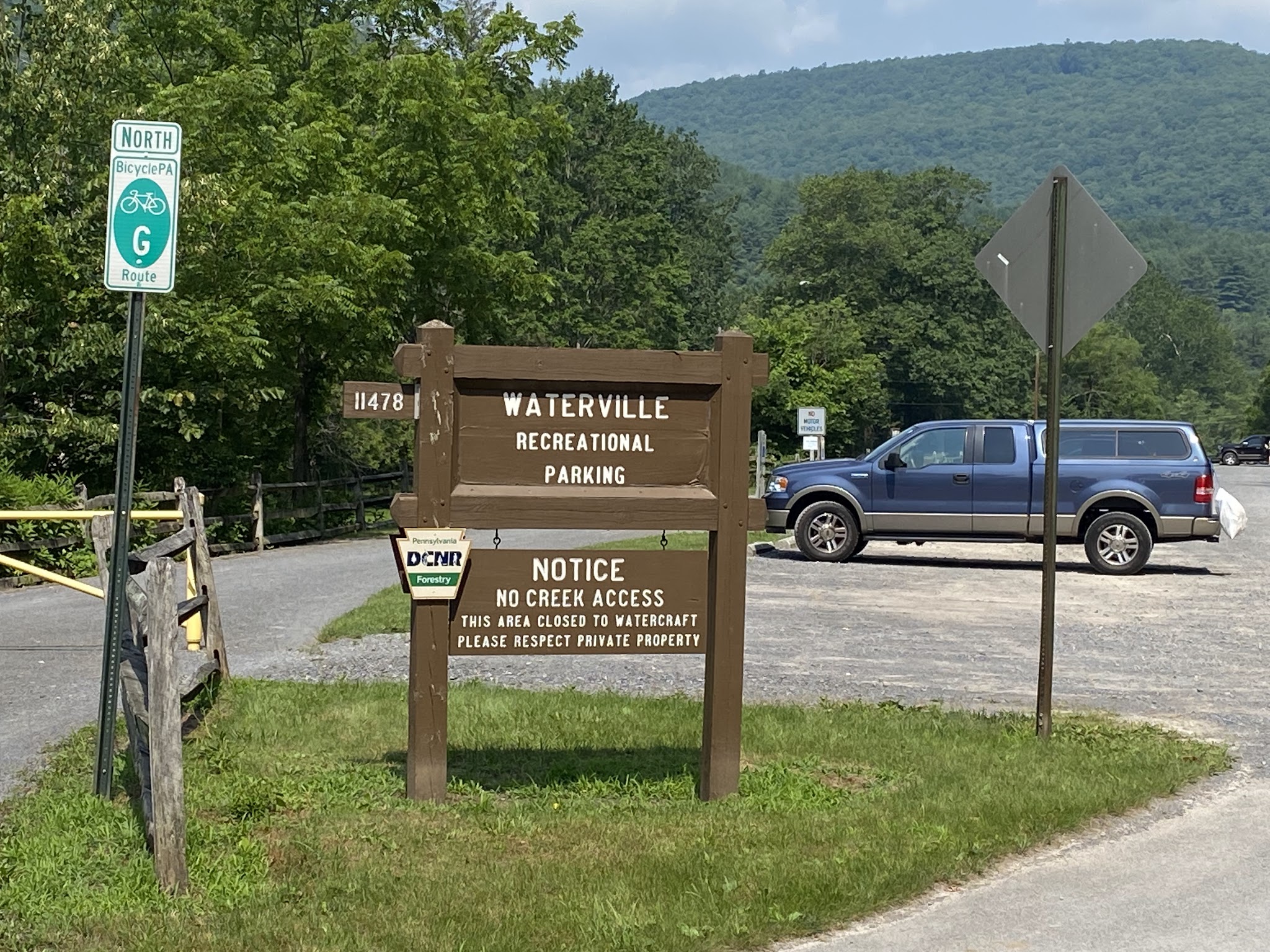 Waterville Recreational Parking - Waterville, PA