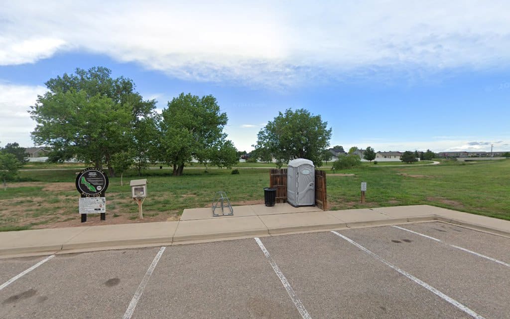 Griffin Greenes Disc golf course at knolls linear Park - Wellington, CO