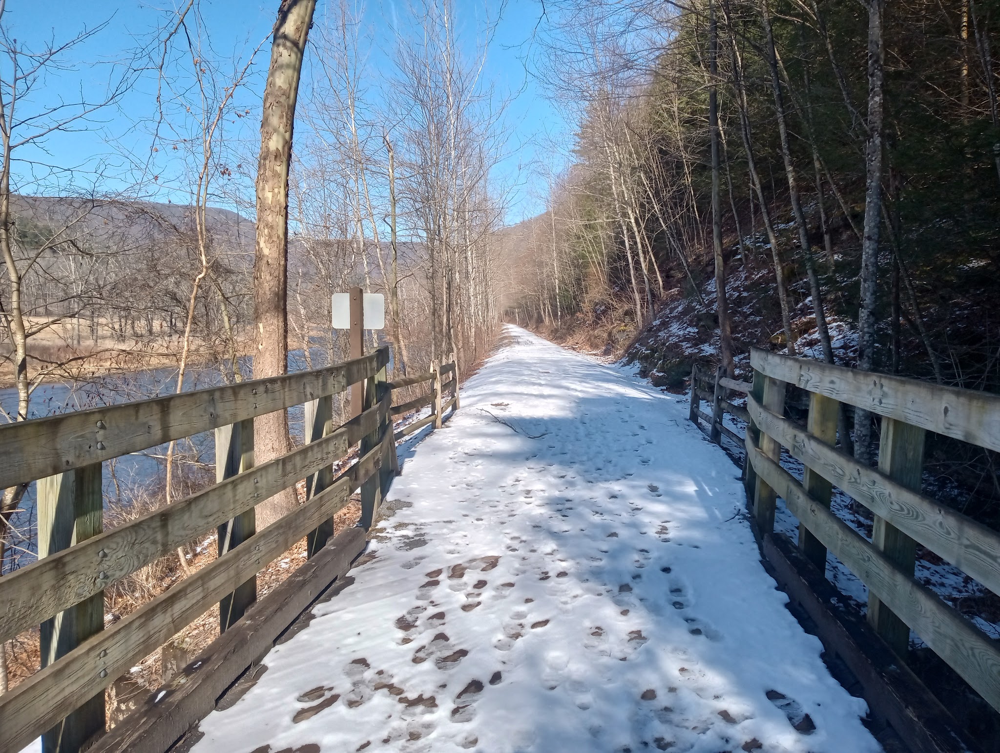 Pine Creek Rail Trail Access ,Tiadaghton - Wellsboro, PA