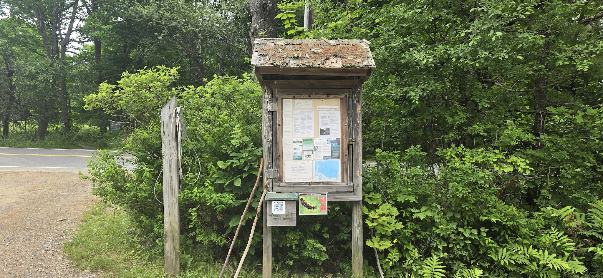 Hamilton Audubon Sanctuary parking - West Bath, ME