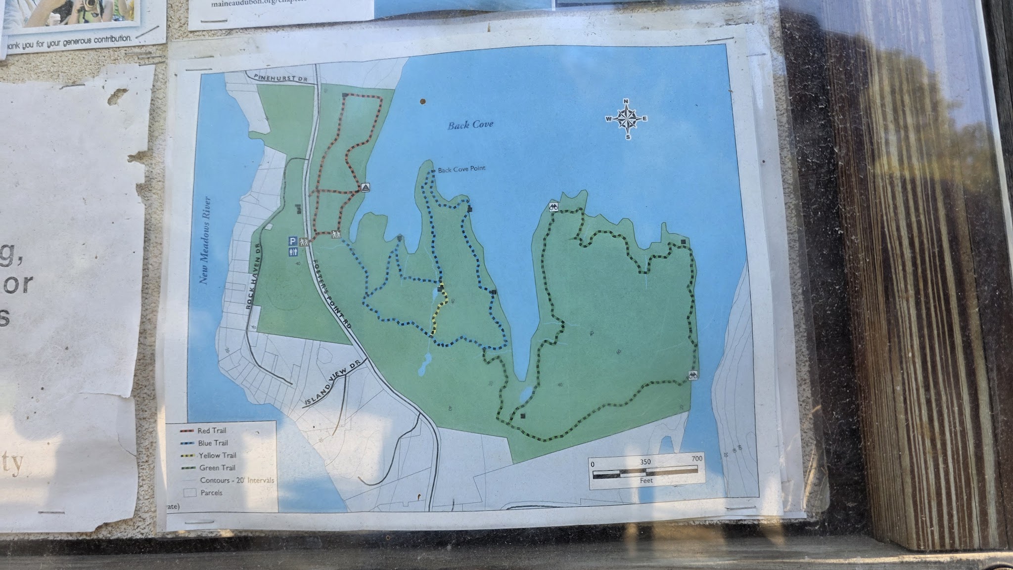 Hamilton Audubon Sanctuary parking - West Bath, ME