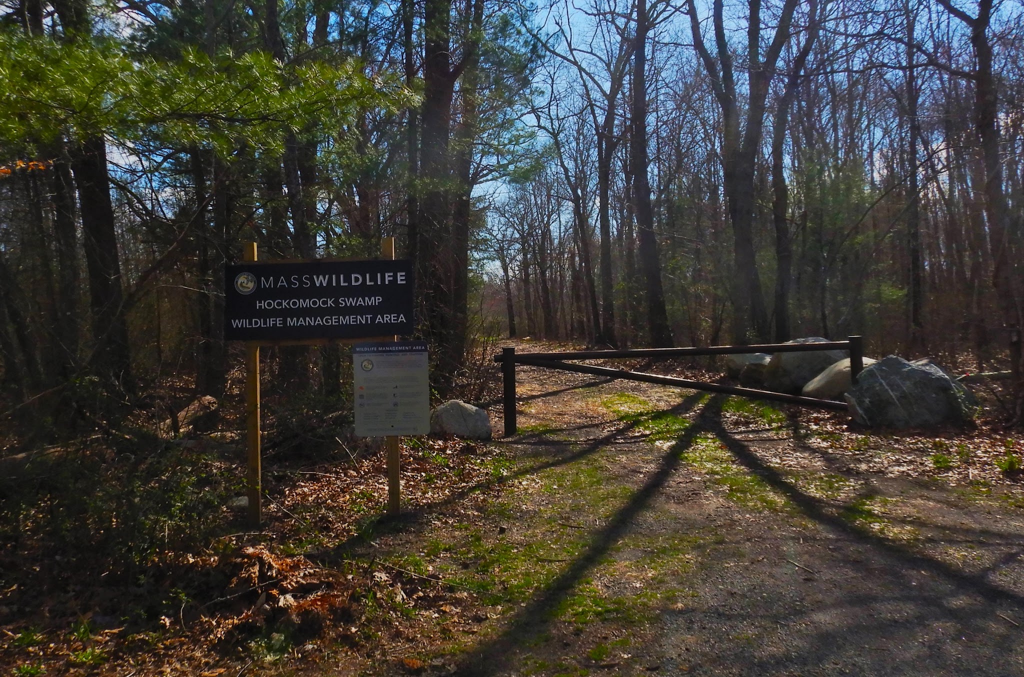 Bay Circuit Trail Head (Hockamock) - West Bridgewater, MA