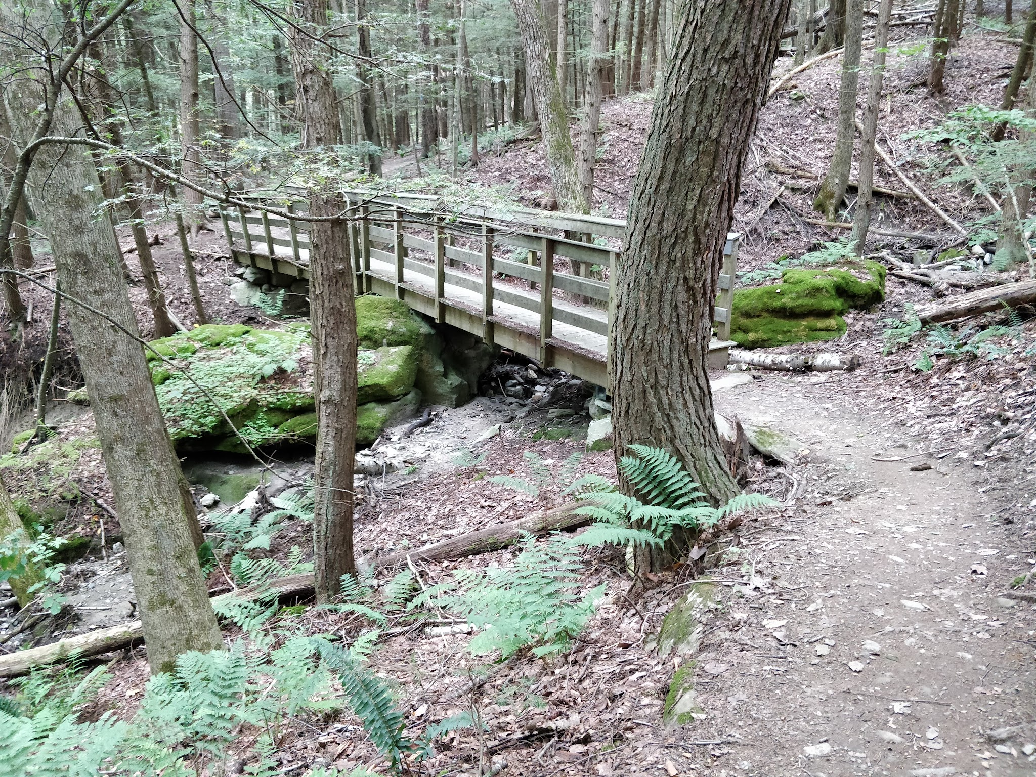 Stevens Glen Trail Head Richmond, MA - West Stockbridge, MA