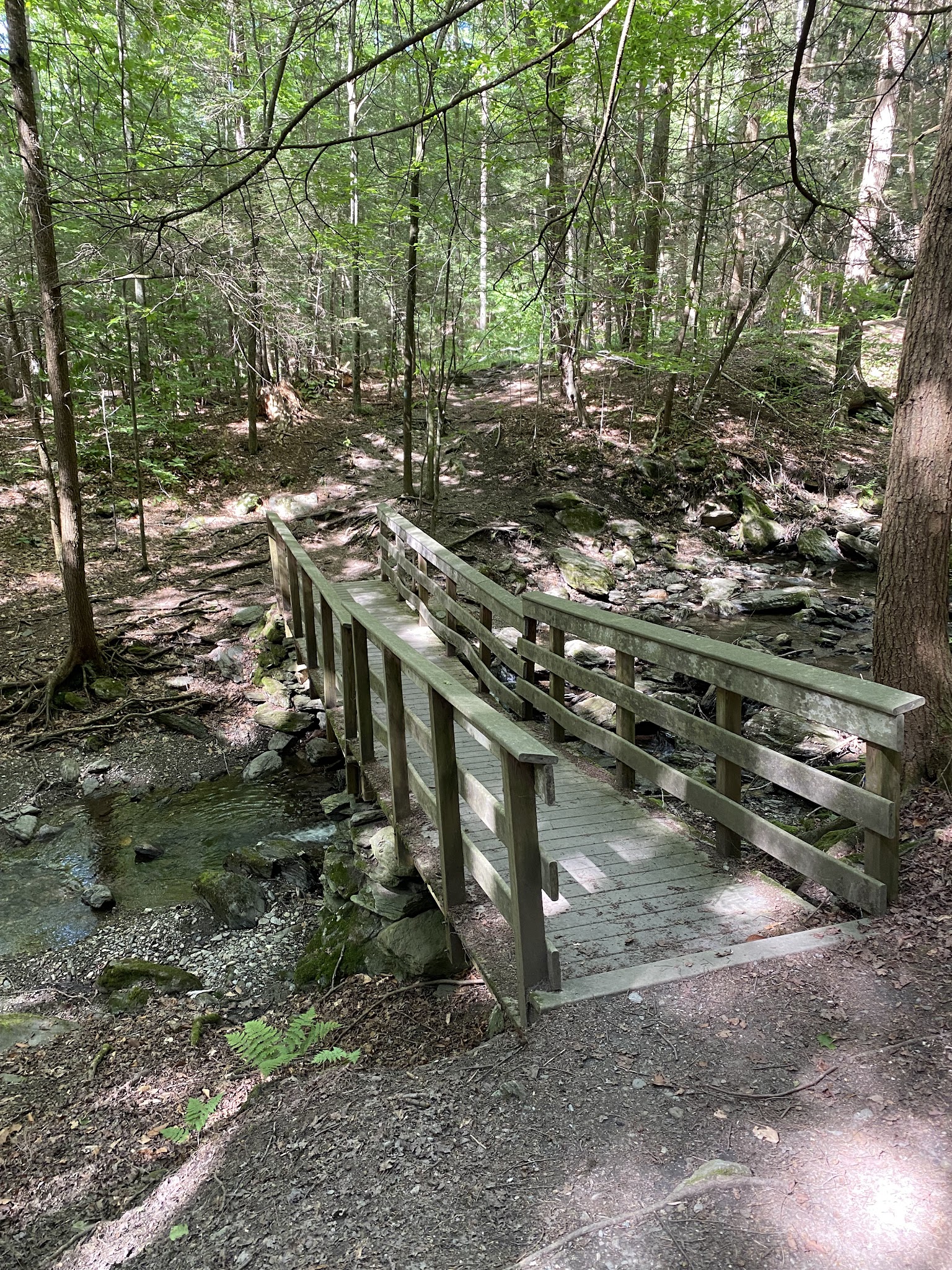 Stevens Glen Trail Head Richmond, MA - West Stockbridge, MA