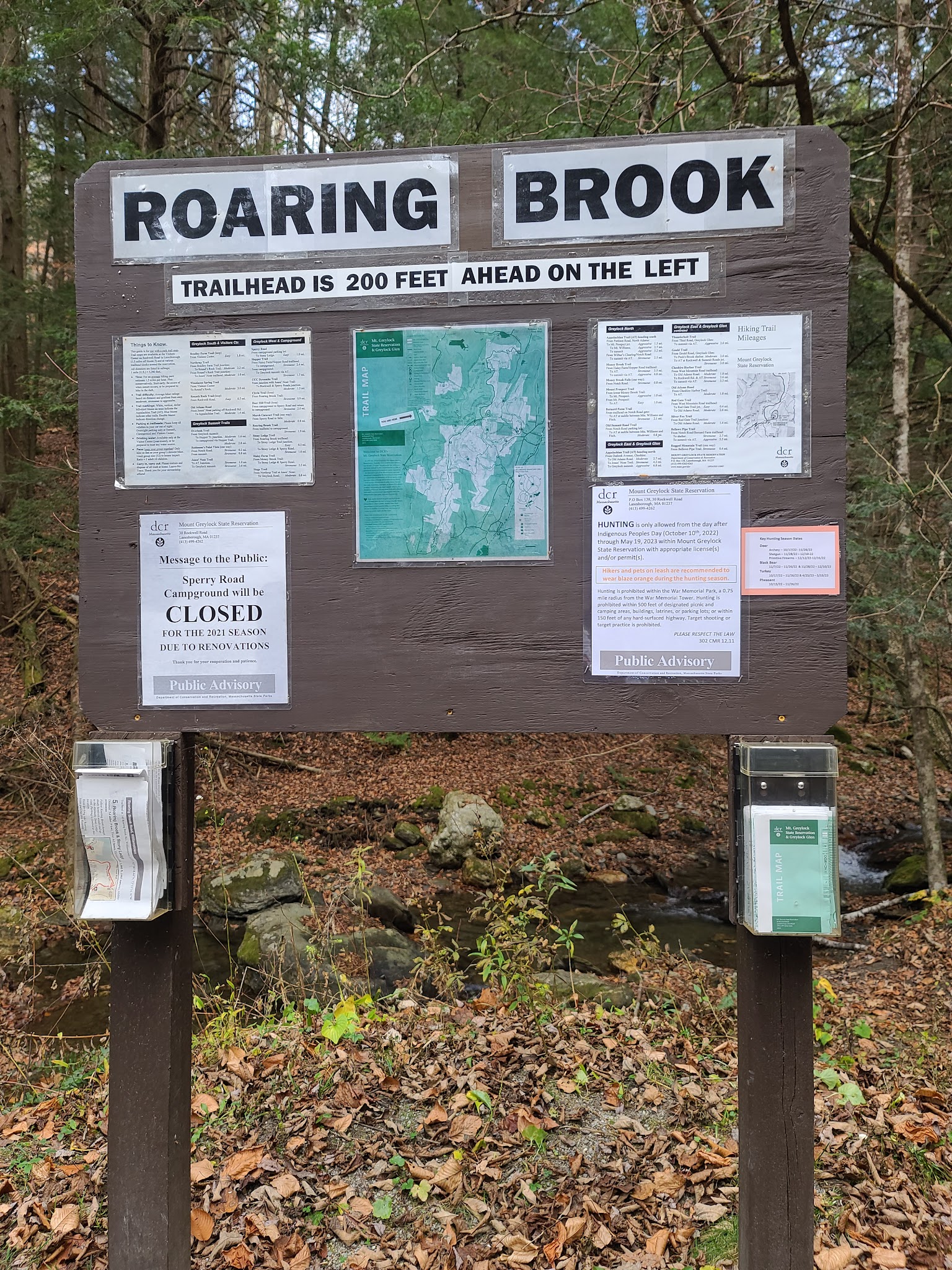 Roaring Brook Trail - Williamstown, MA