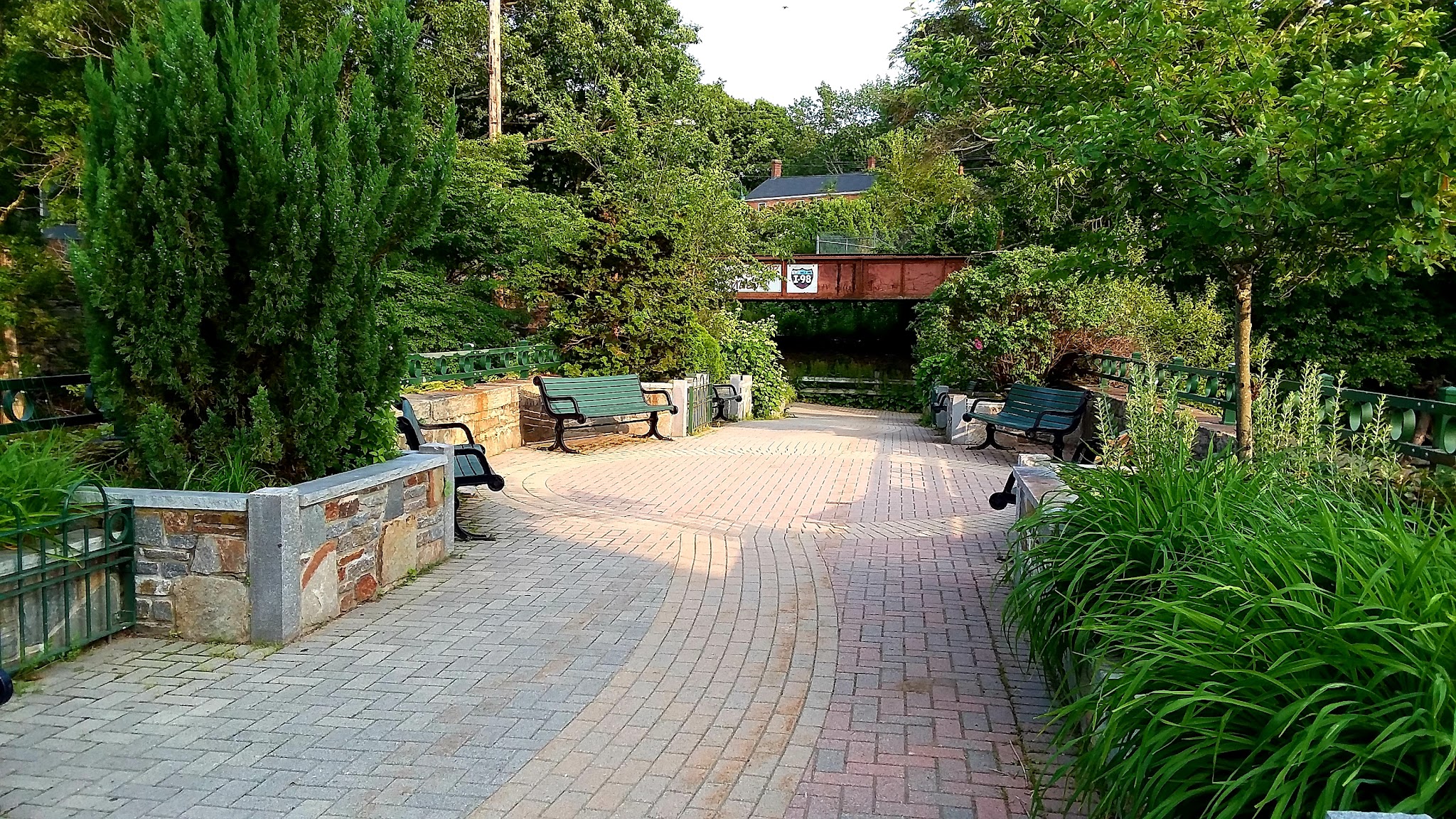 Garden on the Bridge - Willimantic, CT