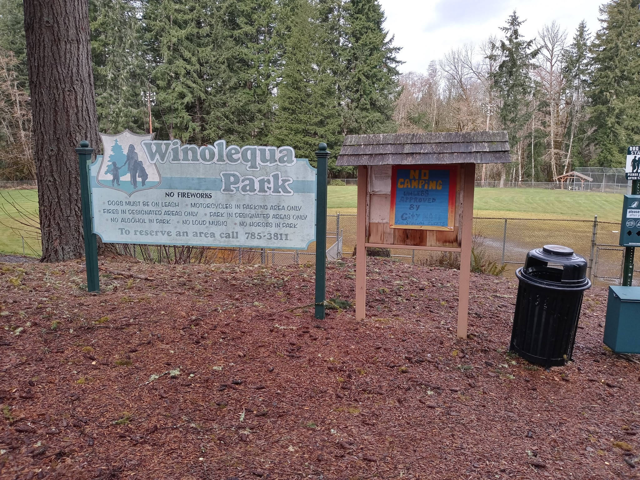 Winolequa Memorial Park - Winlock, WA