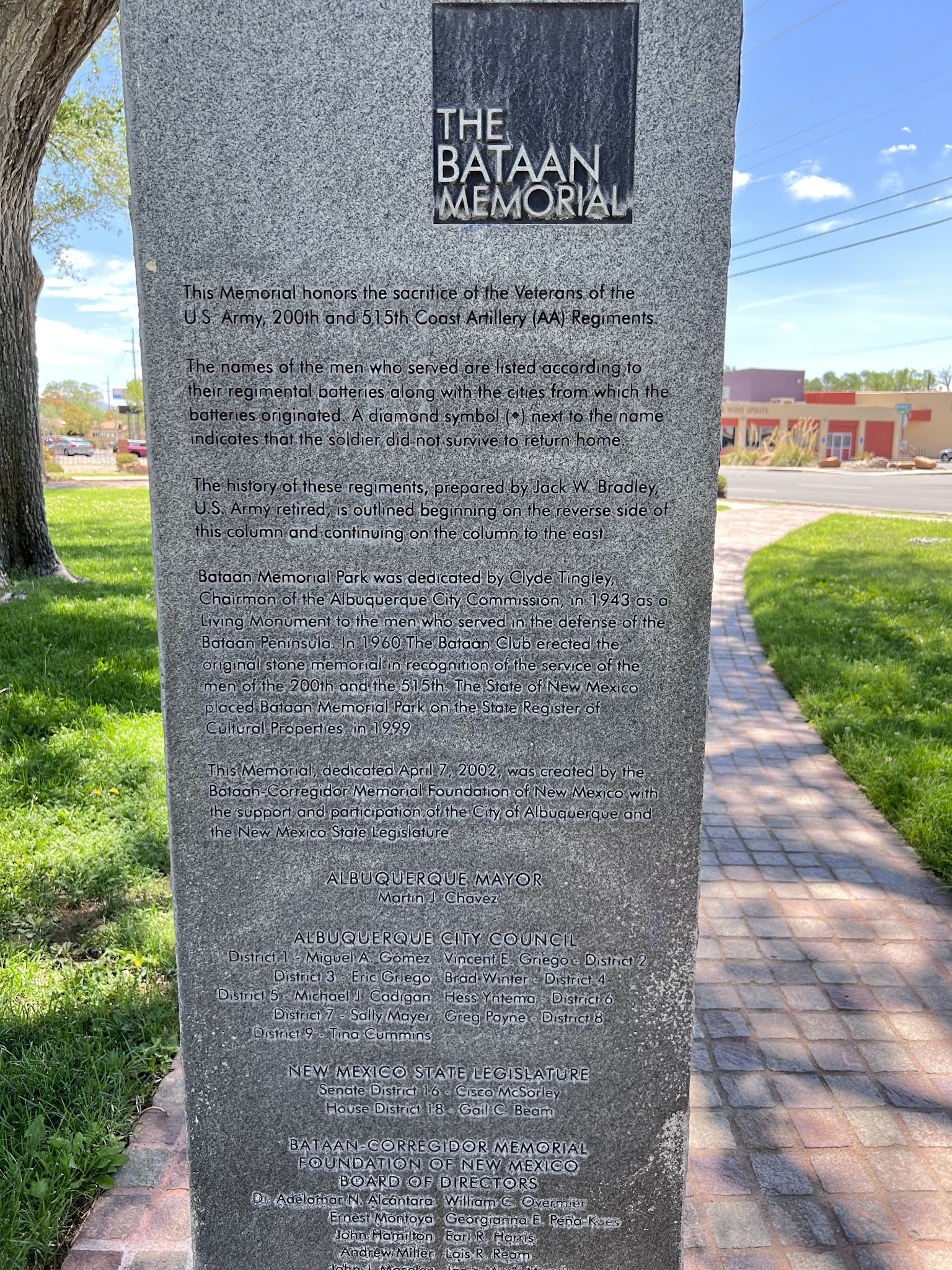 Bataan Memorial Park Albuquerque - Albuquerque, NM