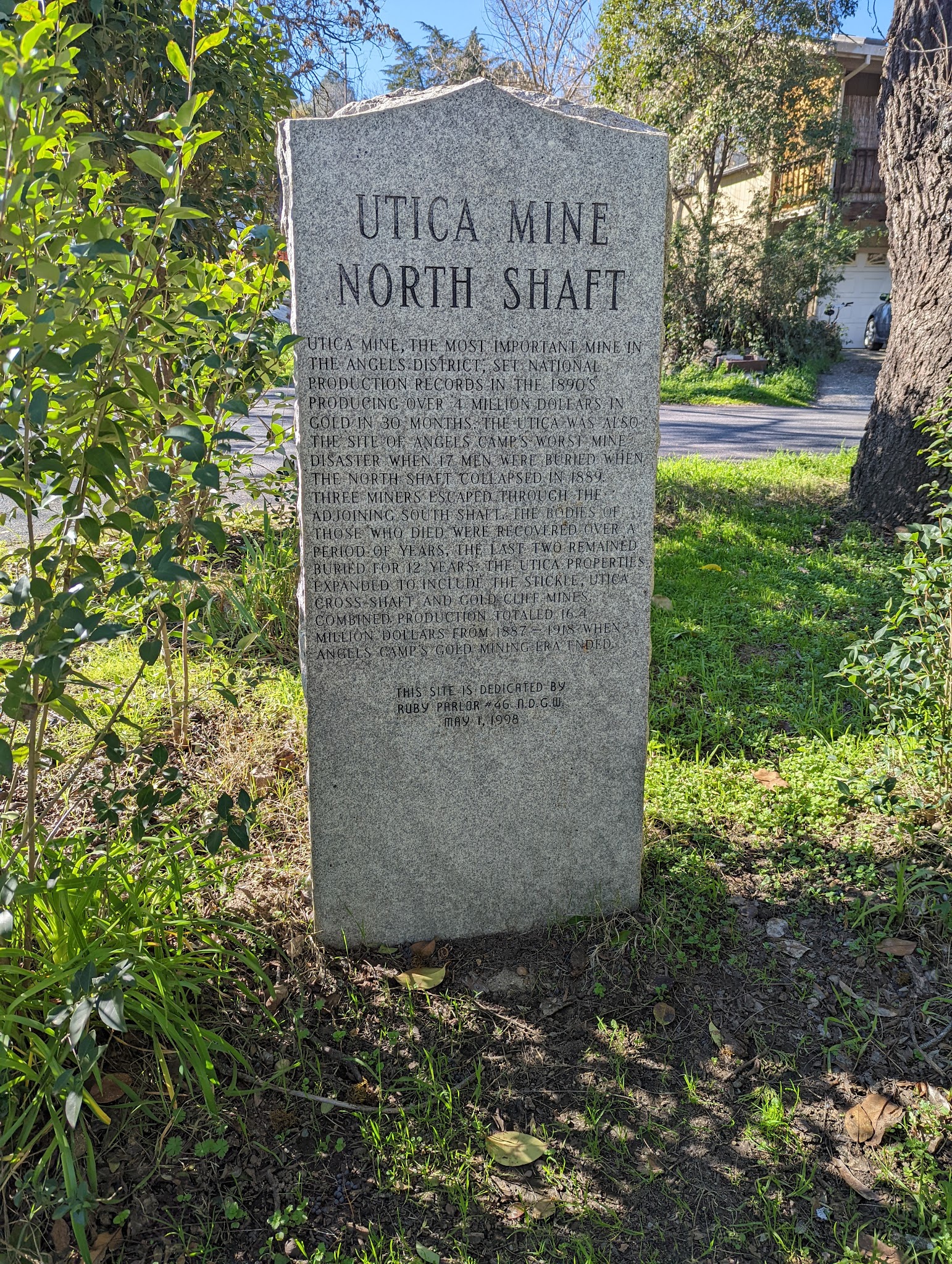 Utica Park - Angels Camp, CA