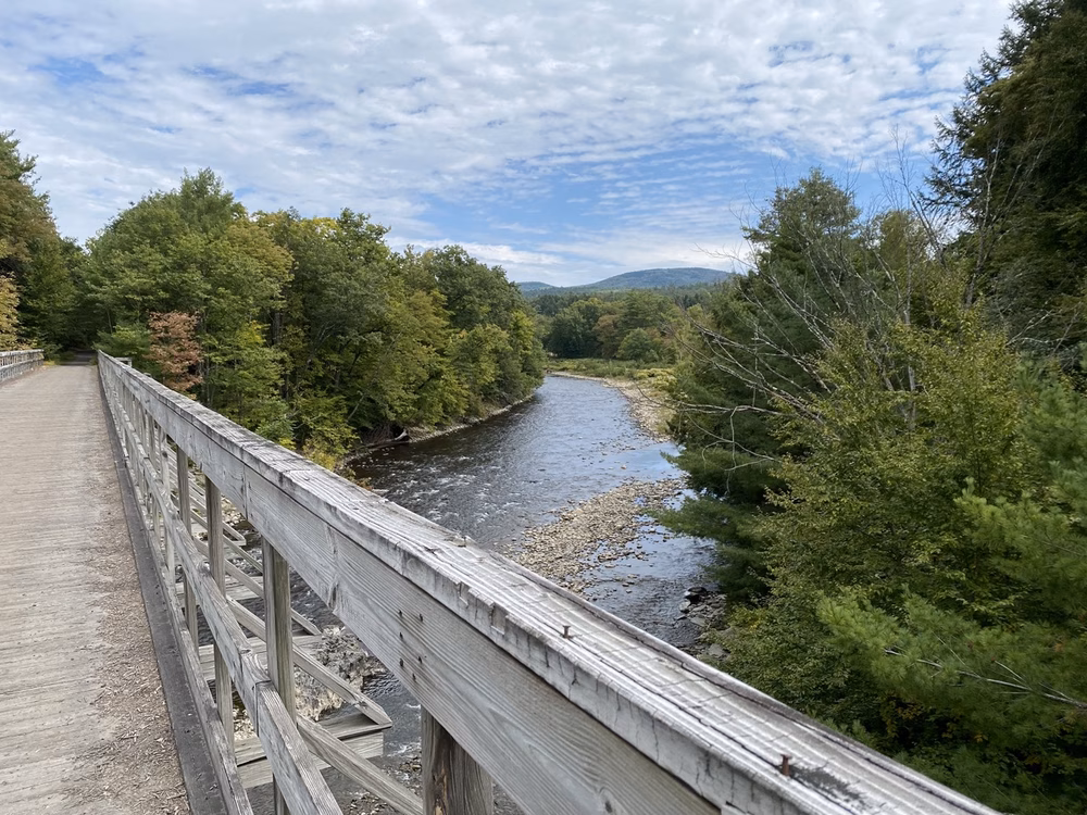 Ammonoosuc Rail Trail Parking - Bath, NH