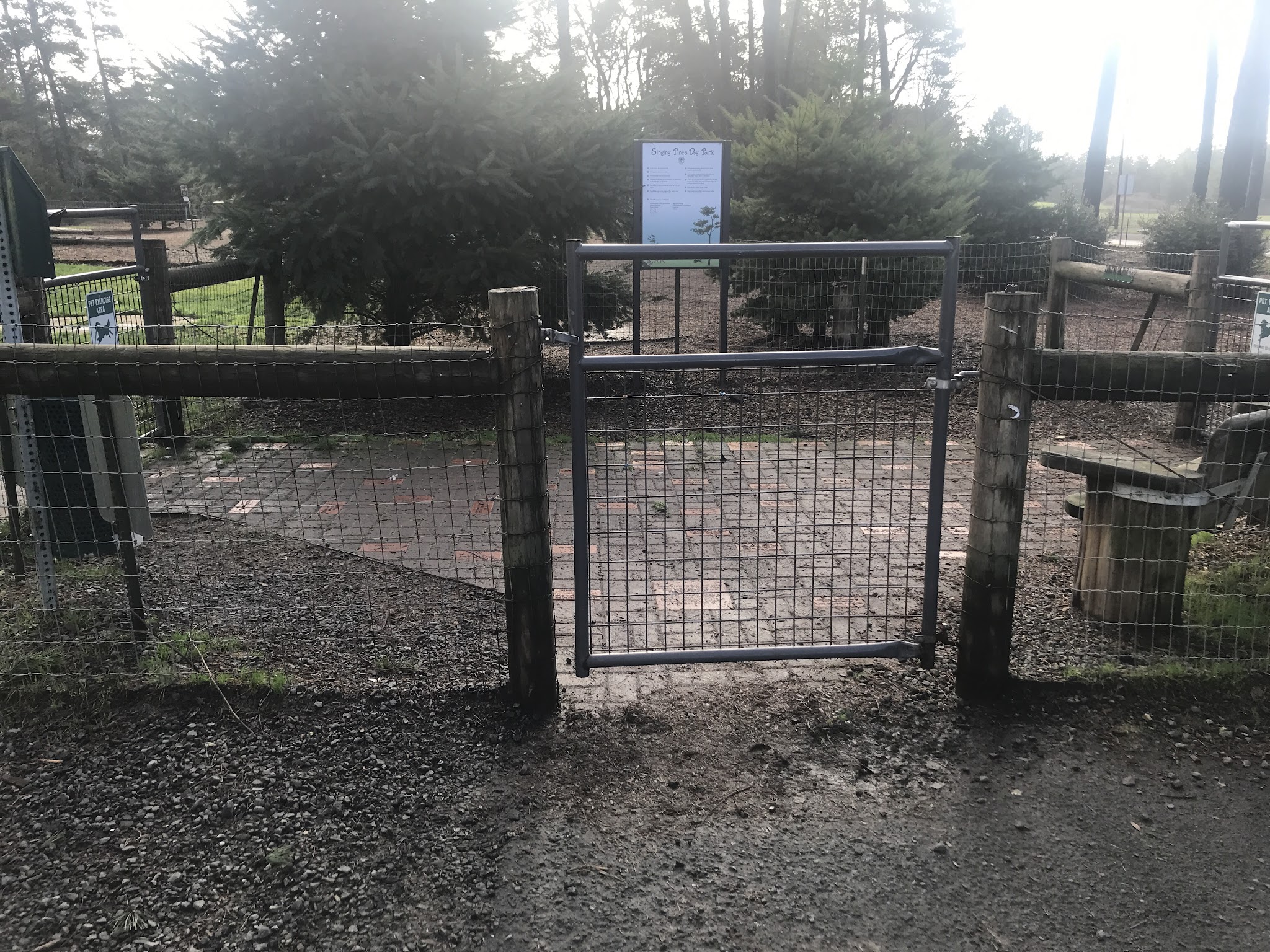 Dog park and parking - Florence, OR