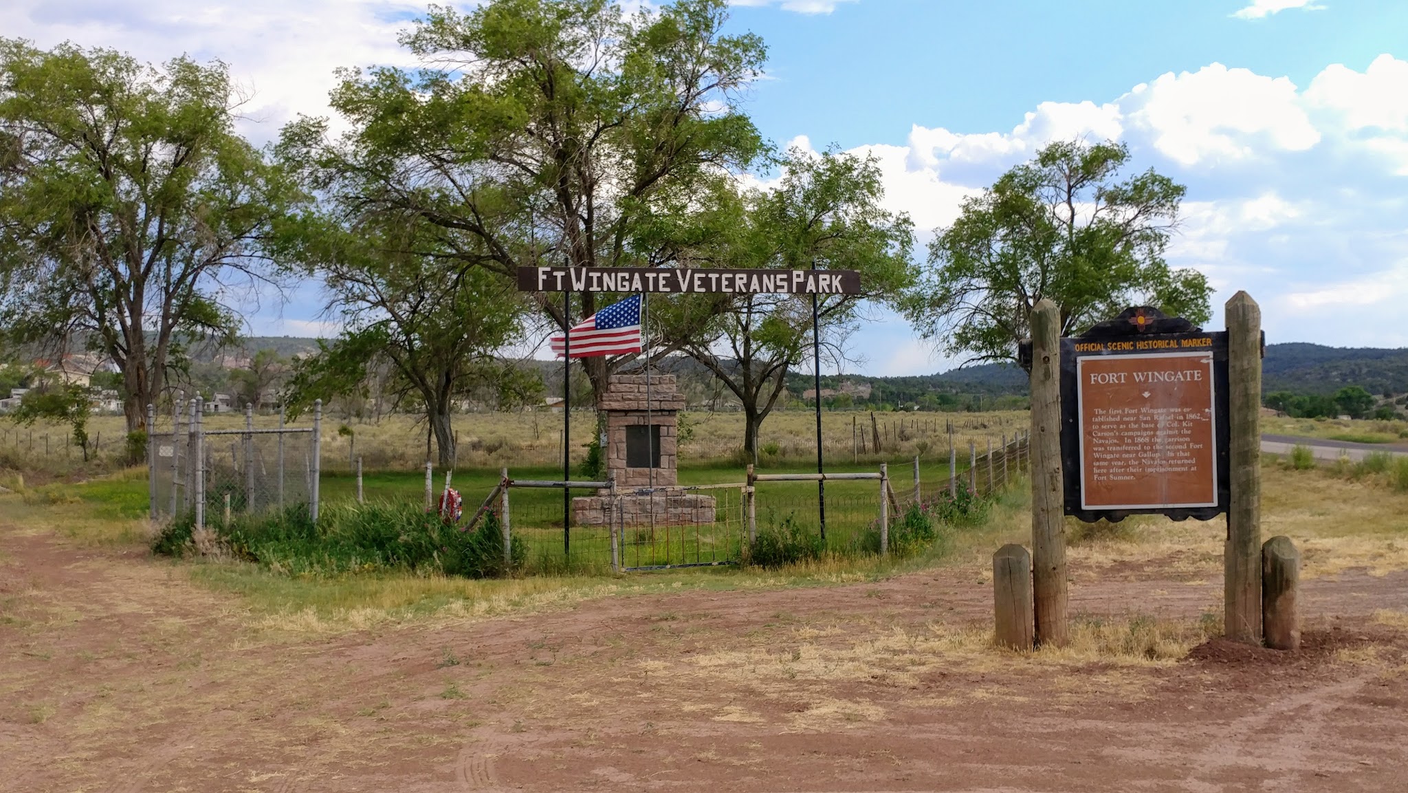 Fort Wingate Veterans Park - Fort Wingate, NM