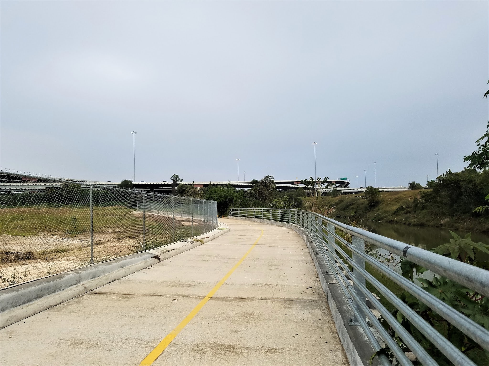 South Bank Buffalo Bayou Hike and Bike Trail - Jensen - Houston, TX