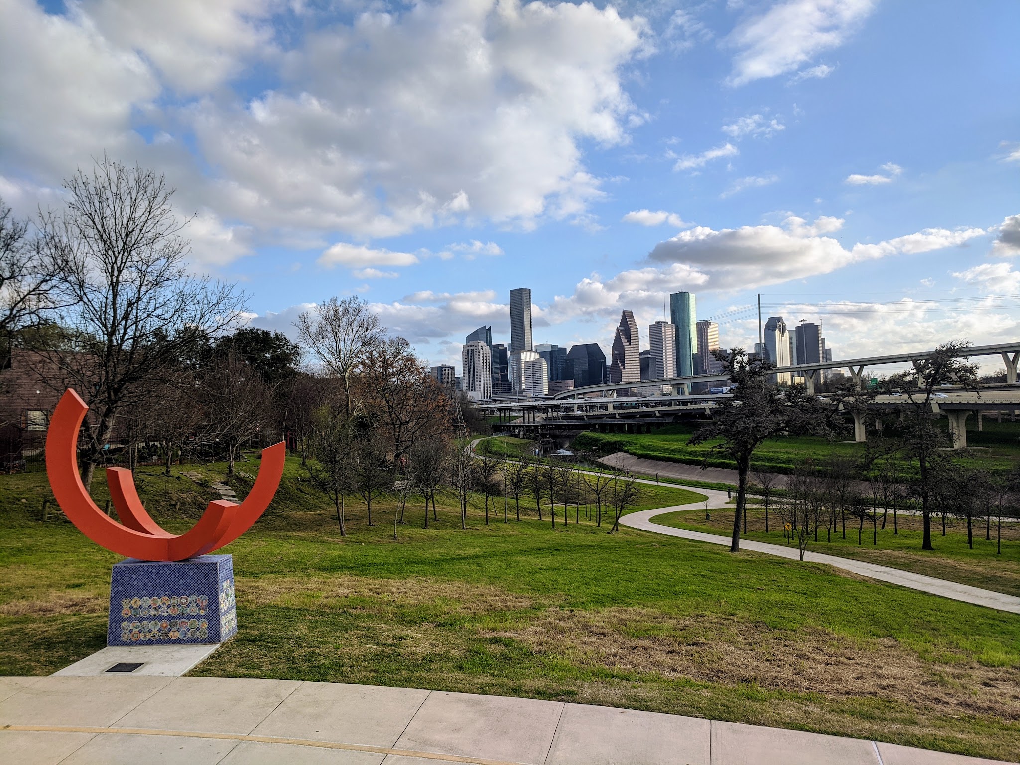 White Oak Bayou Greenway Bike Trailhead - Houston, TX