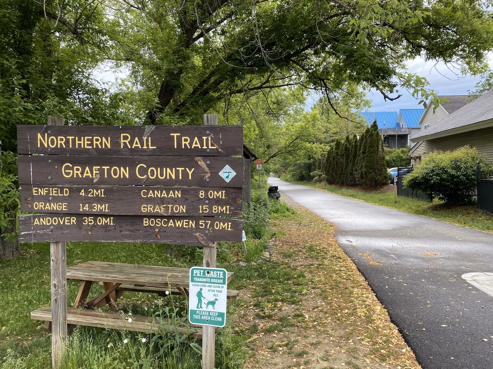 Northern Rail Trail, Trail Head - Lebanon, NH