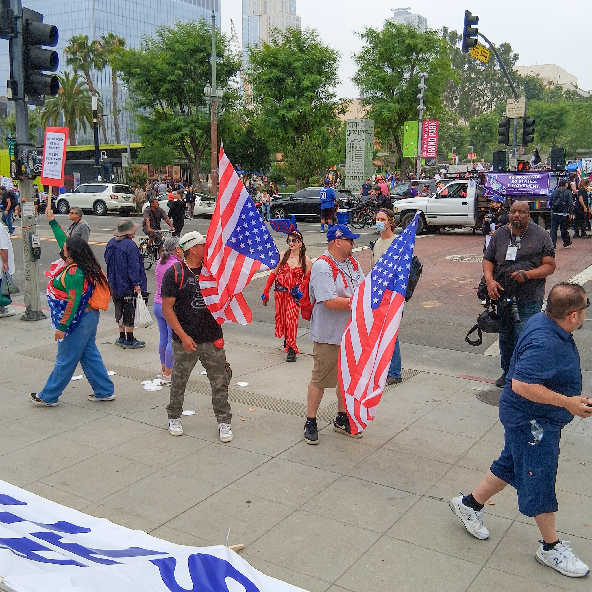 Grand Park- Dog Park - Los Angeles, CA