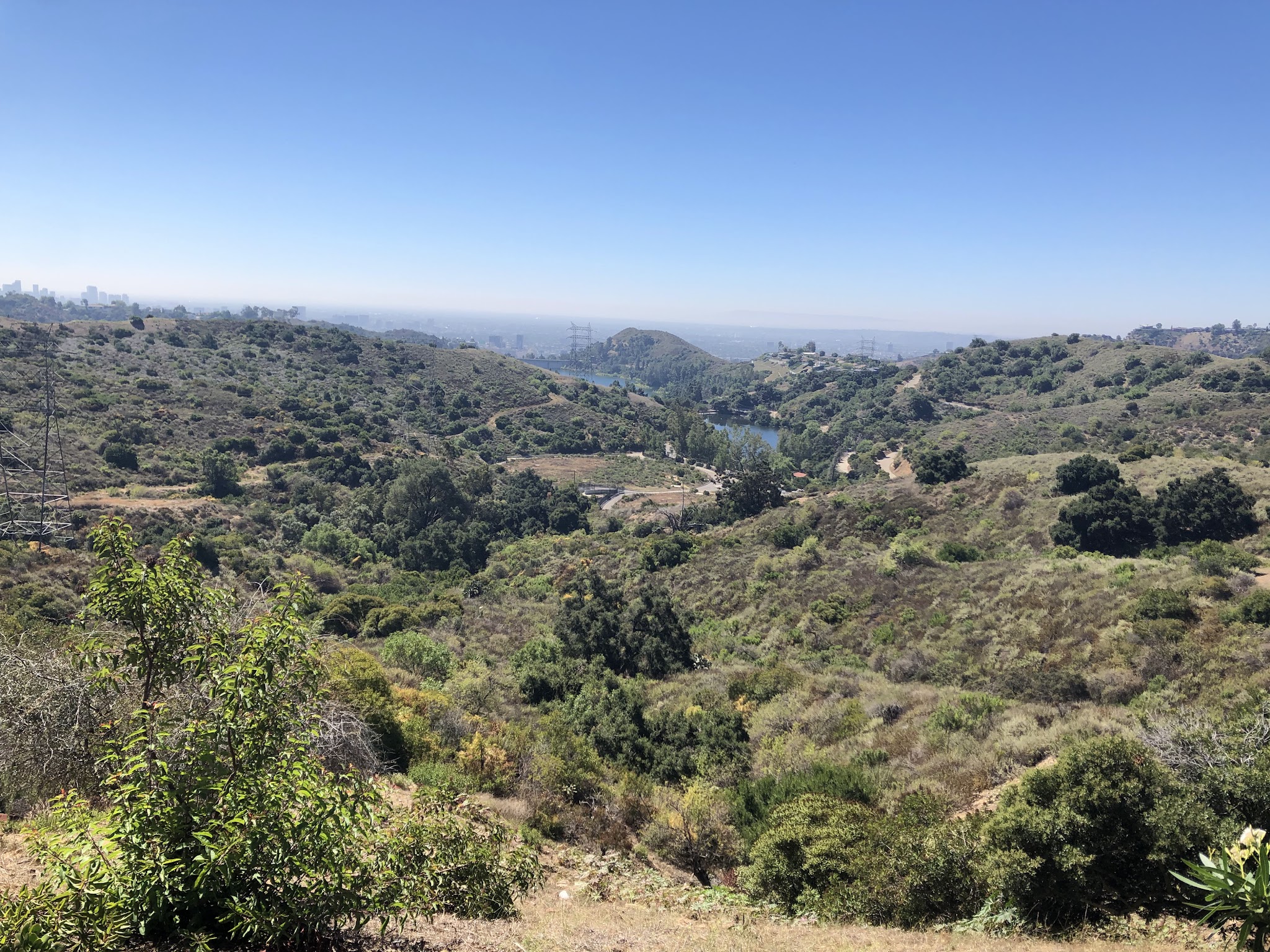 Lake Hollywood Reservoir Walking Trail - Los Angeles, CA