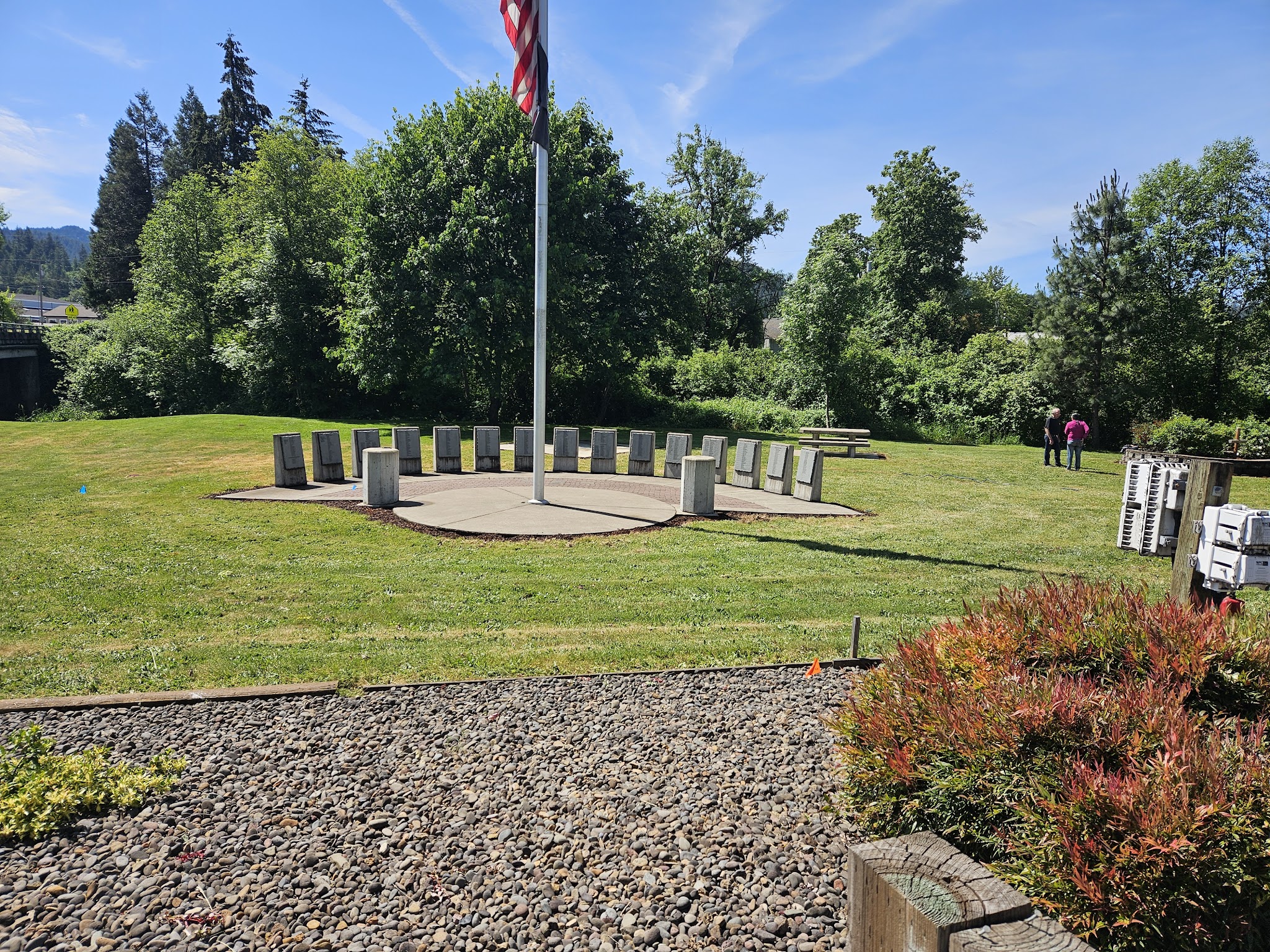 Lee Downing Veterans Memorial Park - Marcola, OR