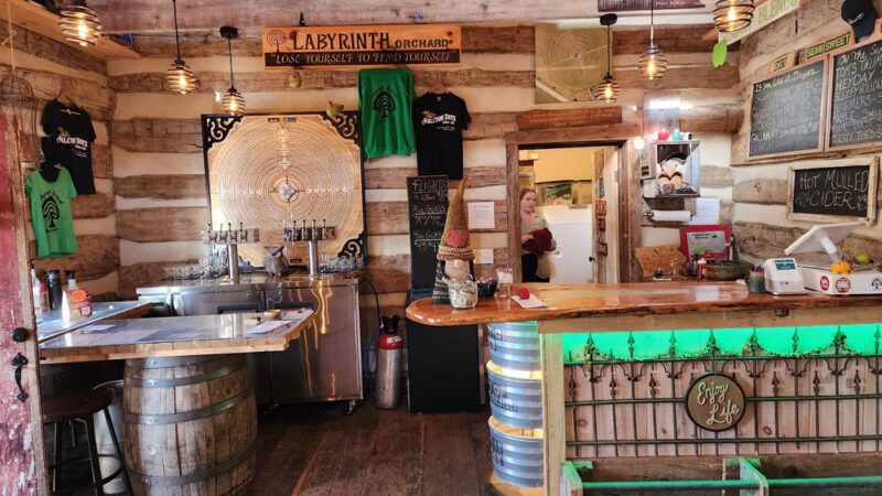 Halcyon Days Cider Co + Orchard Labyrinth - Natural Bridge, VA