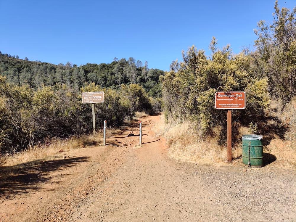 Darrington Trail Parking Lot - Pilot Hill, CA