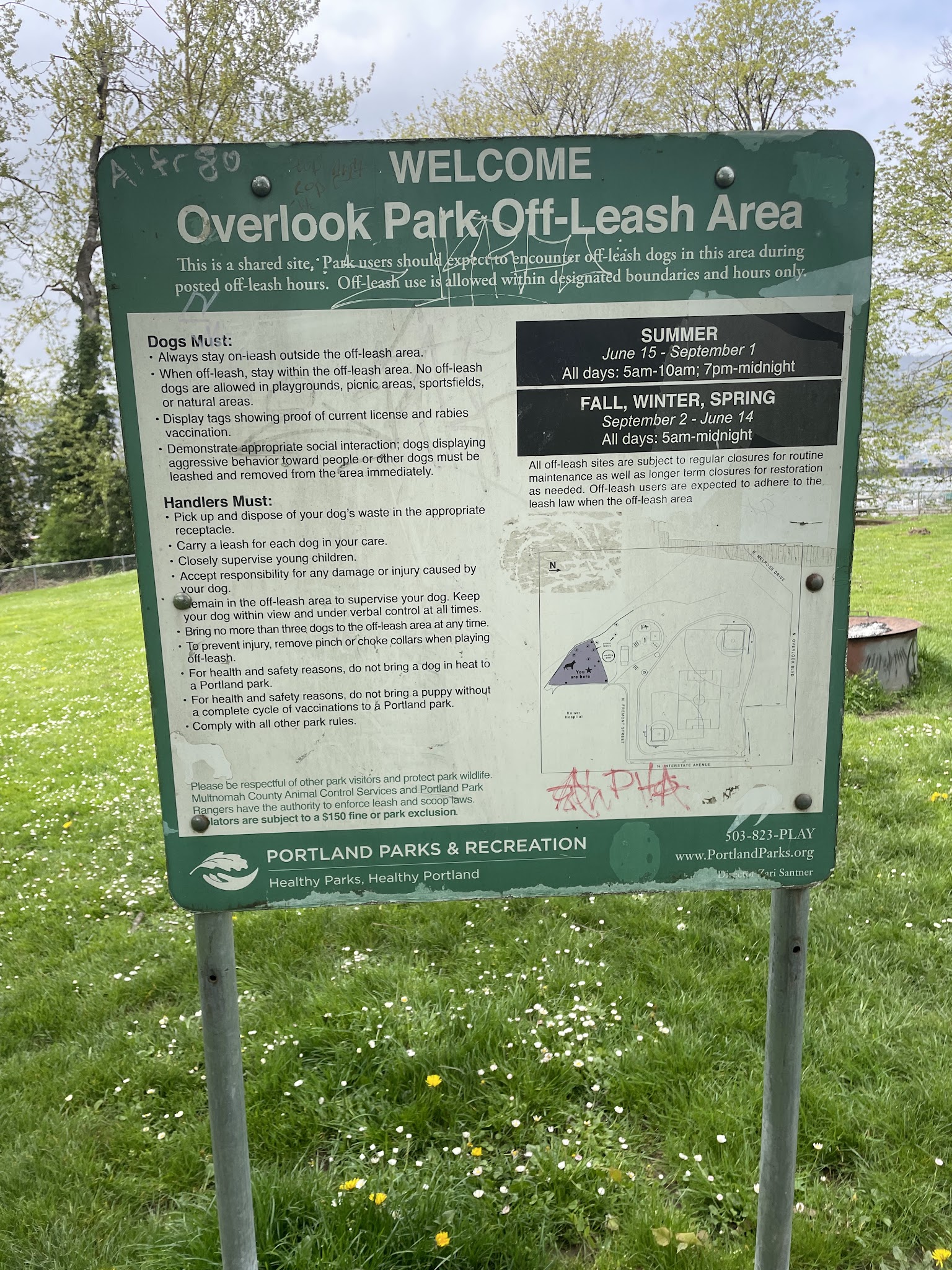 Off-Leash Dog Area - Portland, OR