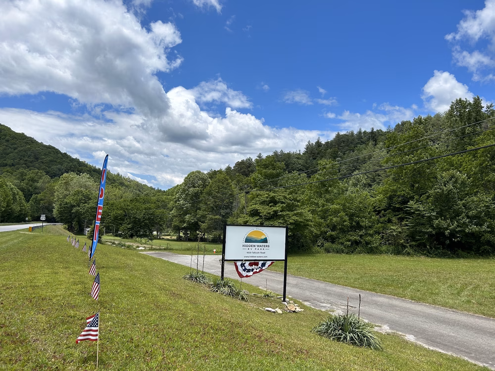Hidden Waters RV Park, Campground & Outdoors - Robbinsville, NC