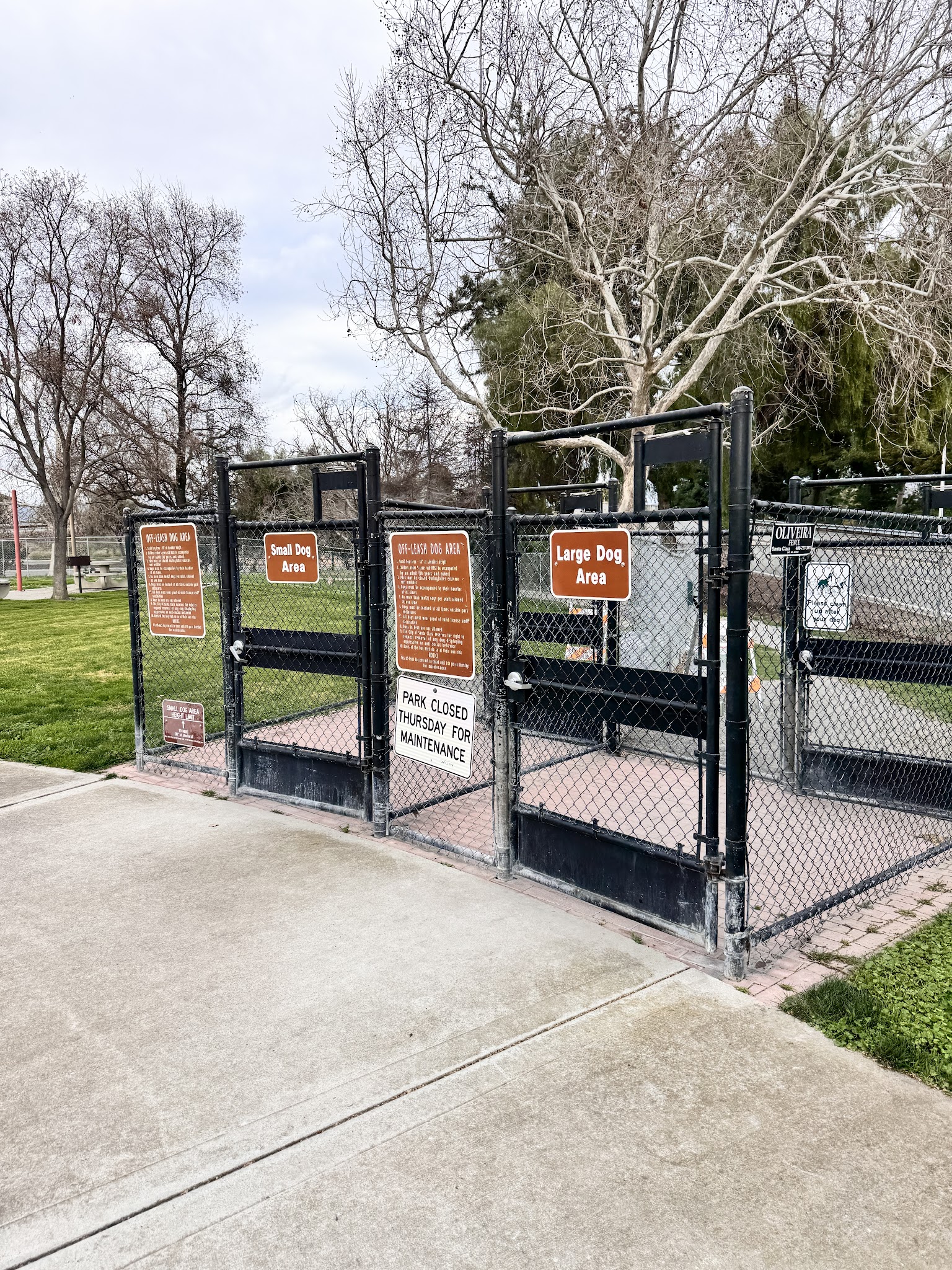 Larry J Marsalli Dog Park - Santa Clara, CA