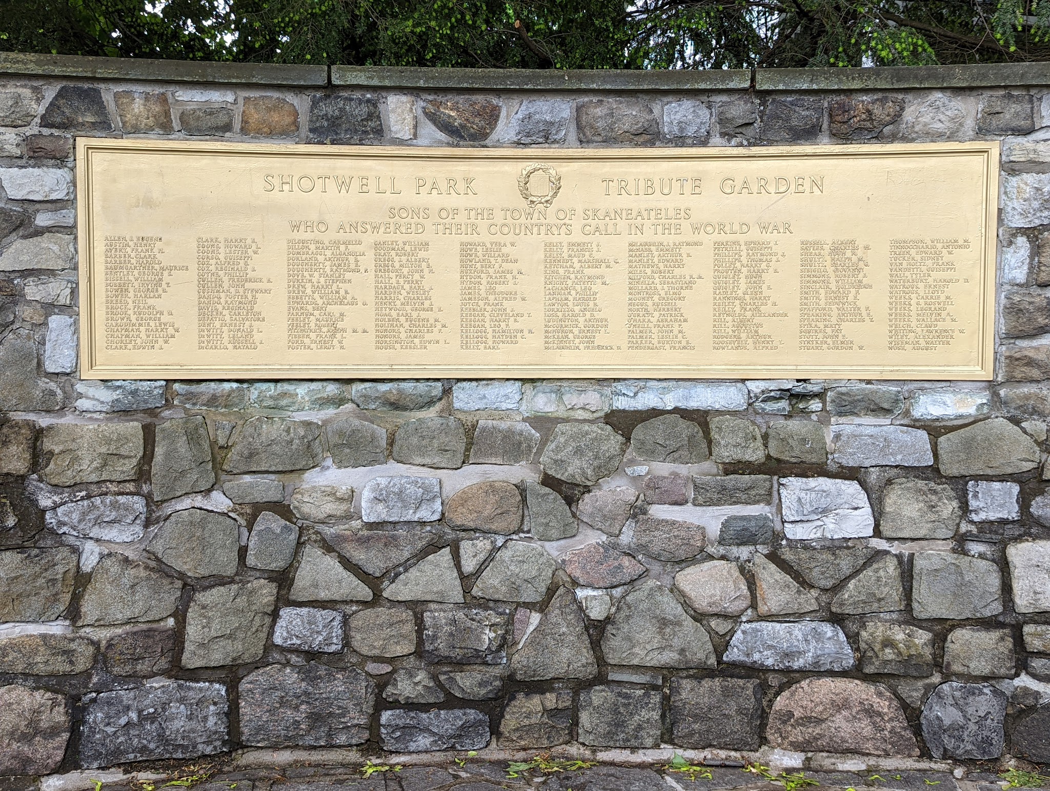 Shotwell Memorial Park - Skaneateles, NY