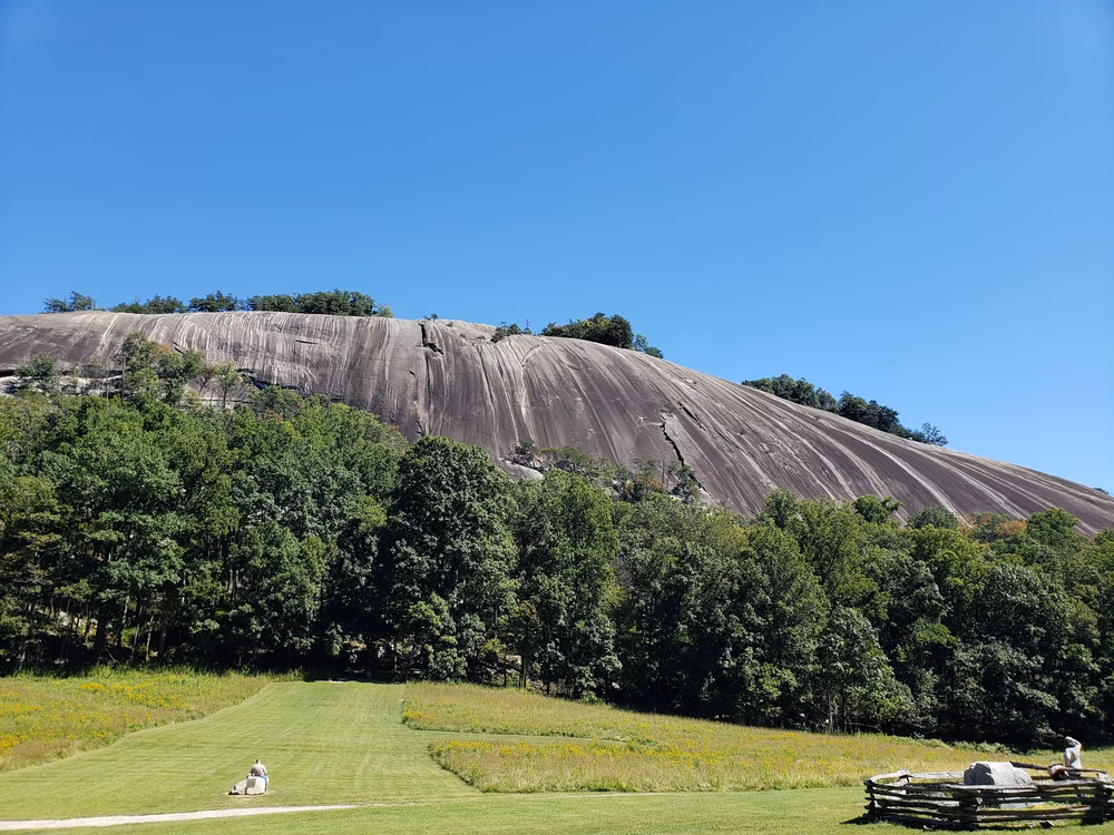 Stone Mountain State Park - Upper Trailhead Parking - Traphill, NC