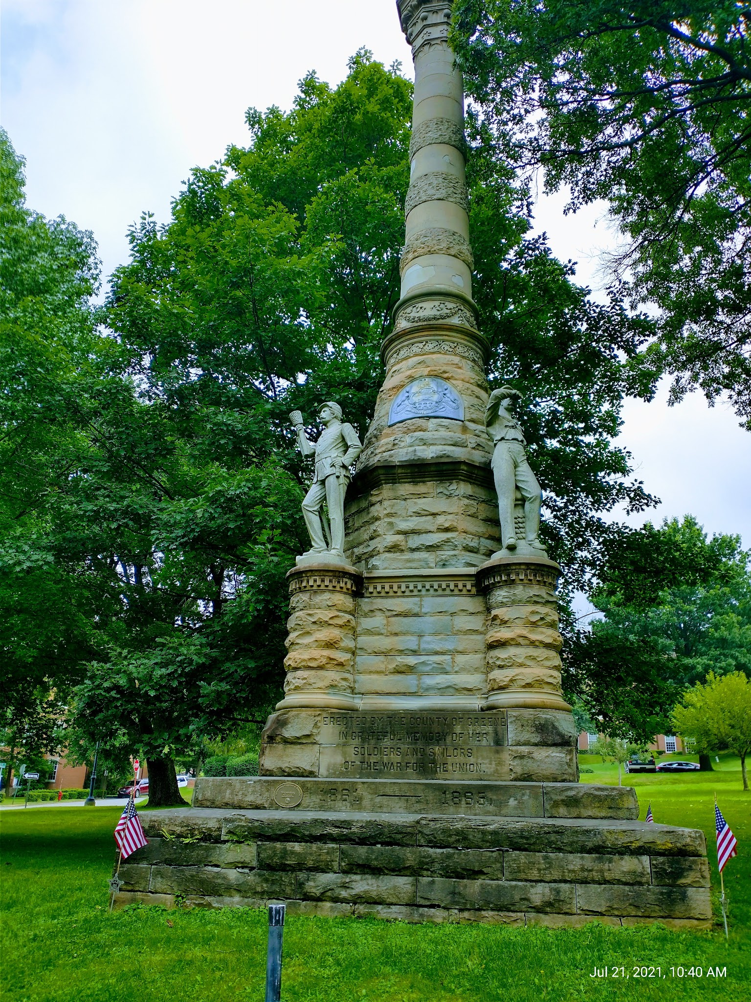 Monument Park - Waynesburg, PA