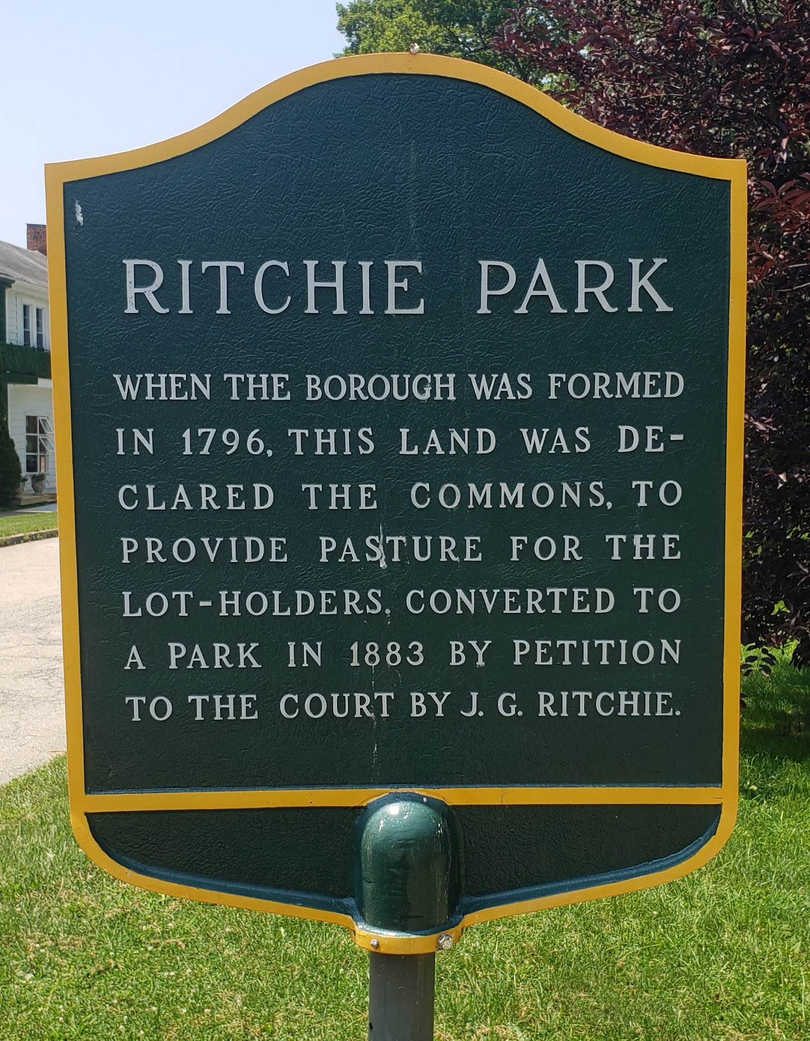 Ritchie Park - Waynesburg, PA